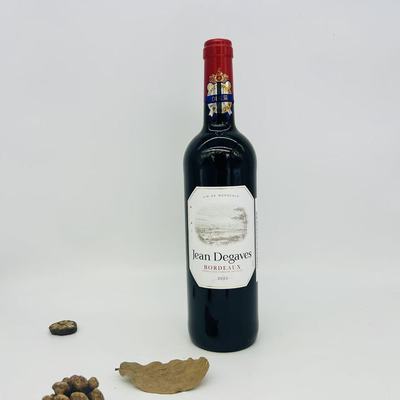 JEAN DEGAVES VIN DE BORDEAUX OF FRANCE 75CL 13%VOL