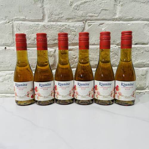 Riunite LAMBRUSCO ROSE EMILIA SEMI-SWEET 187mlX6