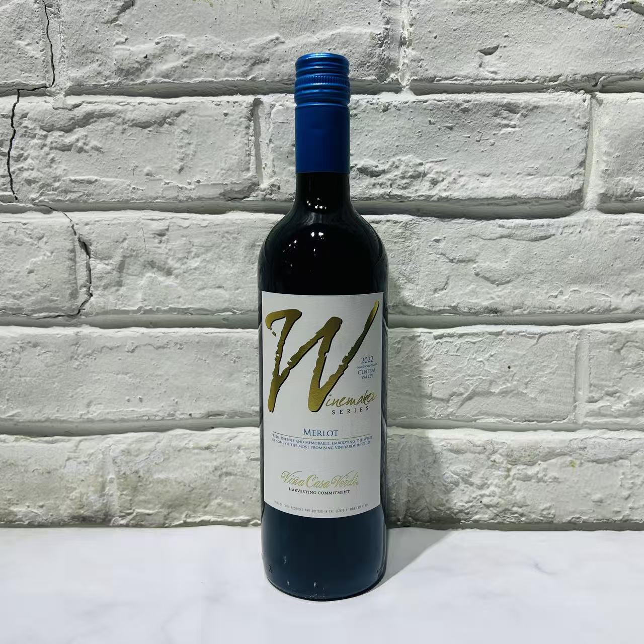 智利原装进口沃迪庄园酿酒师系列美乐干红葡萄酒750mlX1