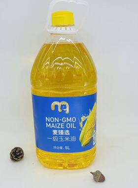 麦德龙麦臻选非转基因一级玉米油5000ml  non-gmo maize oil 5L