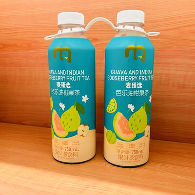 ICED GUAVA AND INDIAN GOOSEBERRY FRUIT TEA 750mlx2