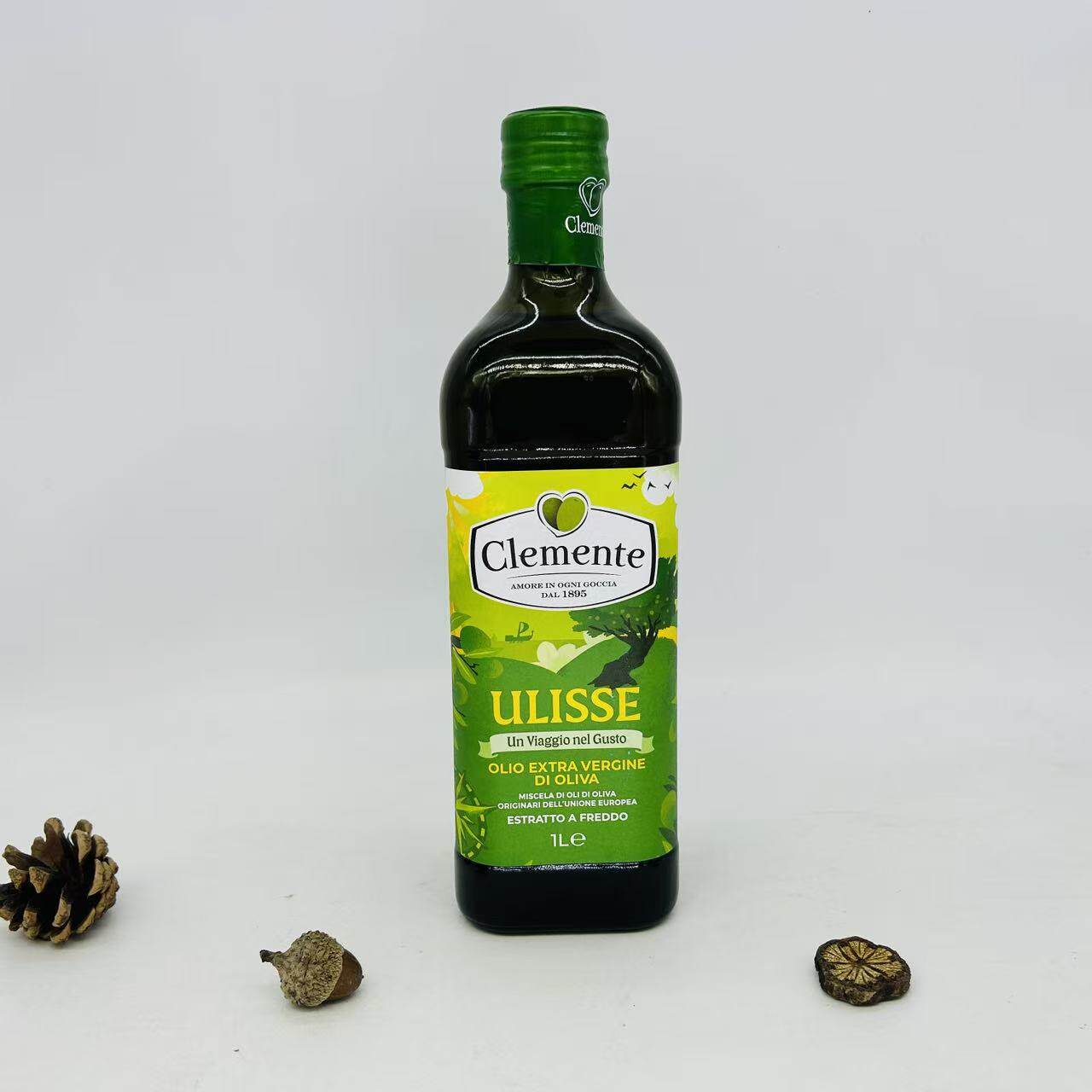 麦德龙意大利原装进口优丽斯Ulisse特级初榨橄榄油1000ml装