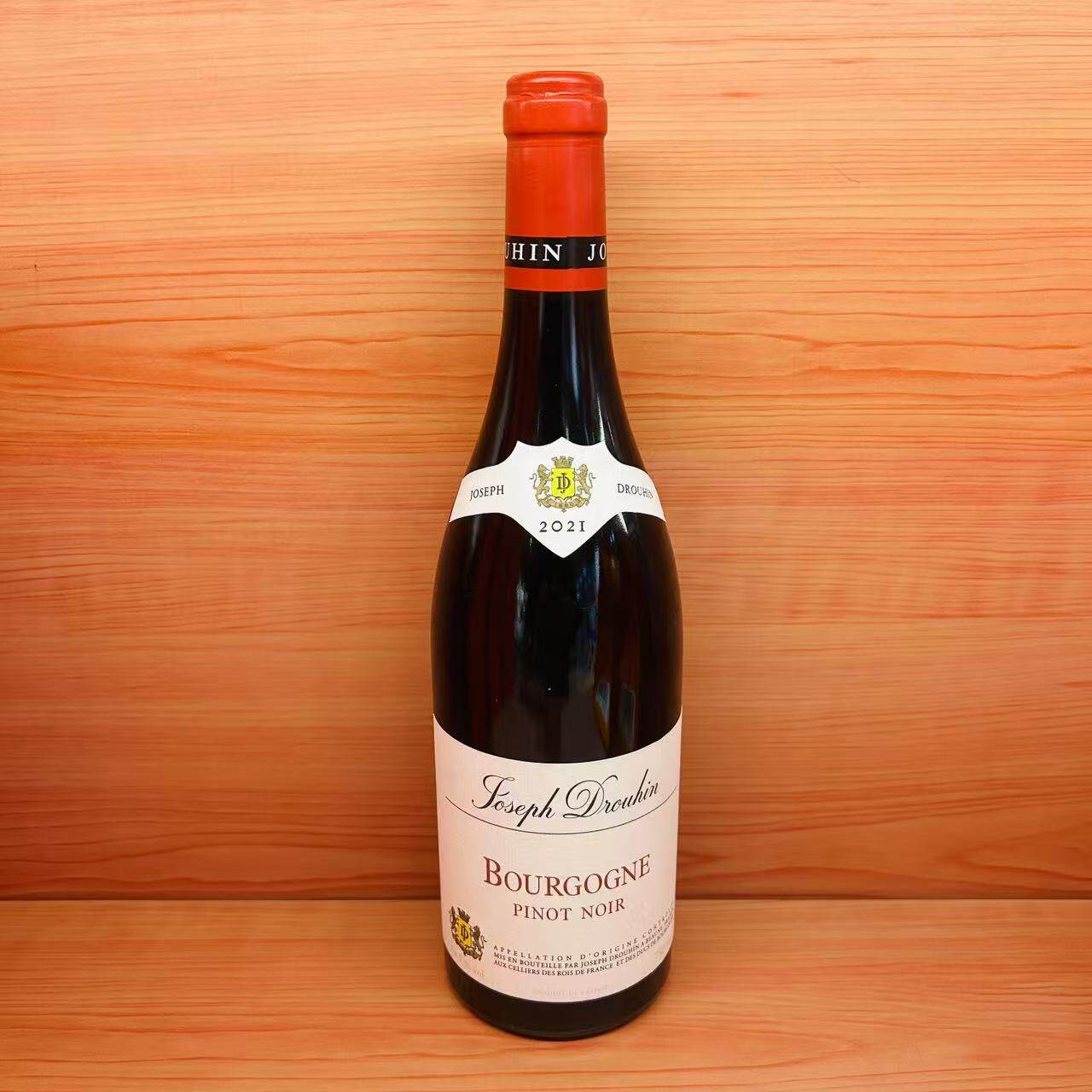 麦德龙法国进口杜华酒庄(JOSEPH DROUHIN)黑皮诺干红葡萄酒750ML