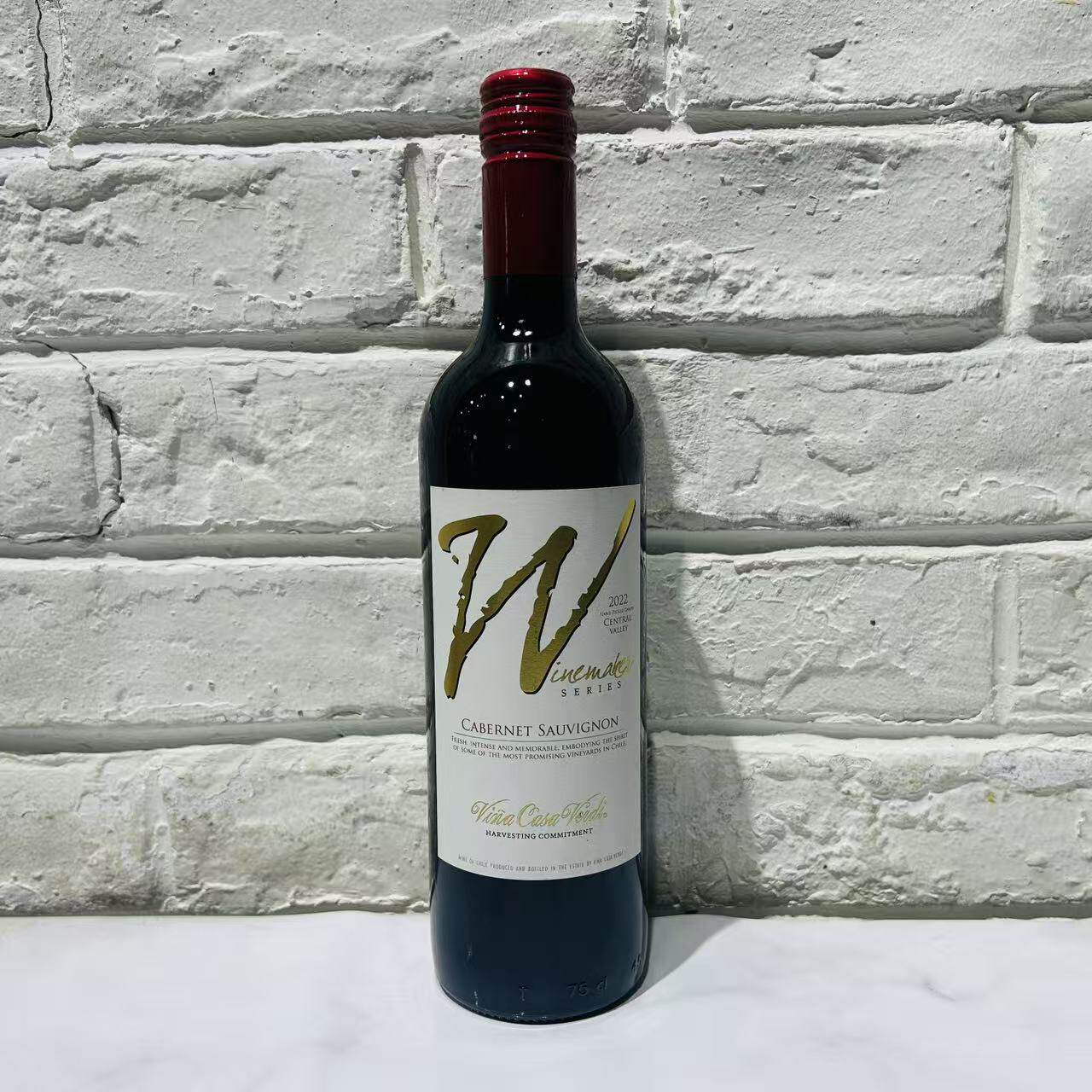 智利原装进口沃迪庄园酿酒师系列赤霞珠干红葡萄酒750mlX1