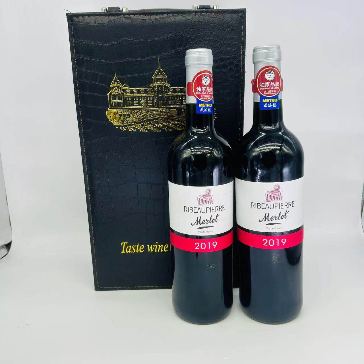 RIBEAUPIERRE MERLOT VIN DE FRANCE 75CLX2 13.5%VOL