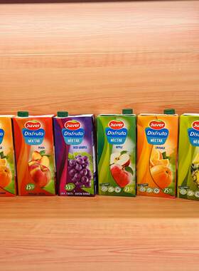 Juver Disfruta NECTAR  RED GRAPES/ORANGE/ PINEAPPLE 1L X 6B
