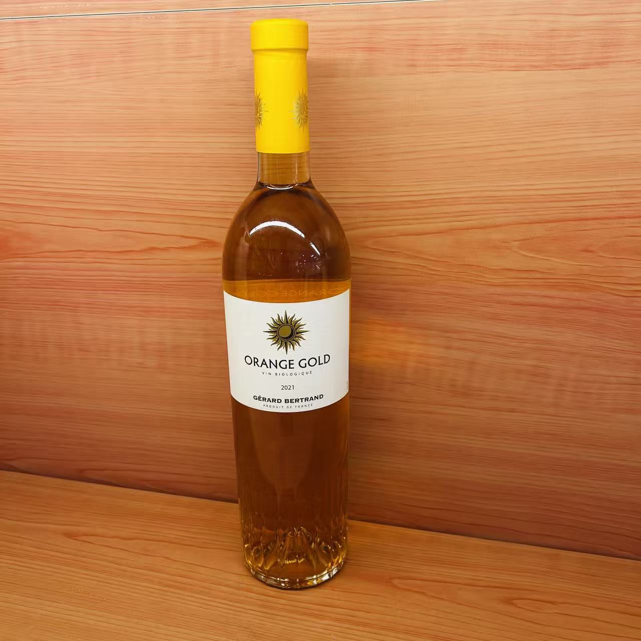 麦德龙法国原装进口GERARD BERTRAND 吉哈伯通橙金白葡萄酒750ml