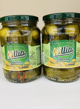 HILLIO Pickled Cucumber PRRODUCT OF VIETNAM 680gx2