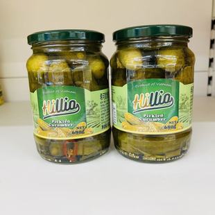 Pickled VIETNAM Cucumber 680gx2 PRRODUCT HILLIO