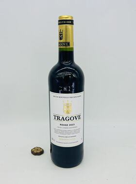 法国原装进口TRAGOVE特拉格夫干红葡萄酒750ml  13.5%