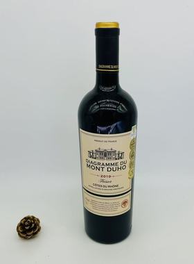 DIAGRAMME DUMONT DUHO  Cotes du Rhone France 75CL