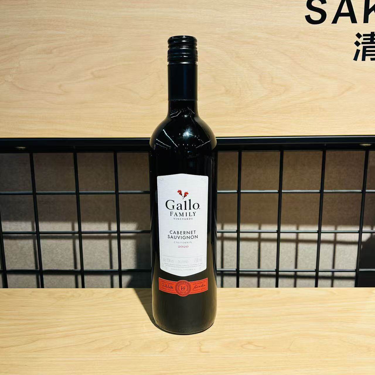 Gallo FAMILY嘉露家族庄园加州赤霞珠半甜红葡萄酒750ml
