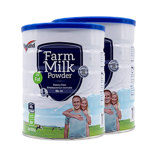 纽仕兰中老年送礼益生菌配方牛奶粉800g 新西兰原罐进口 2罐装