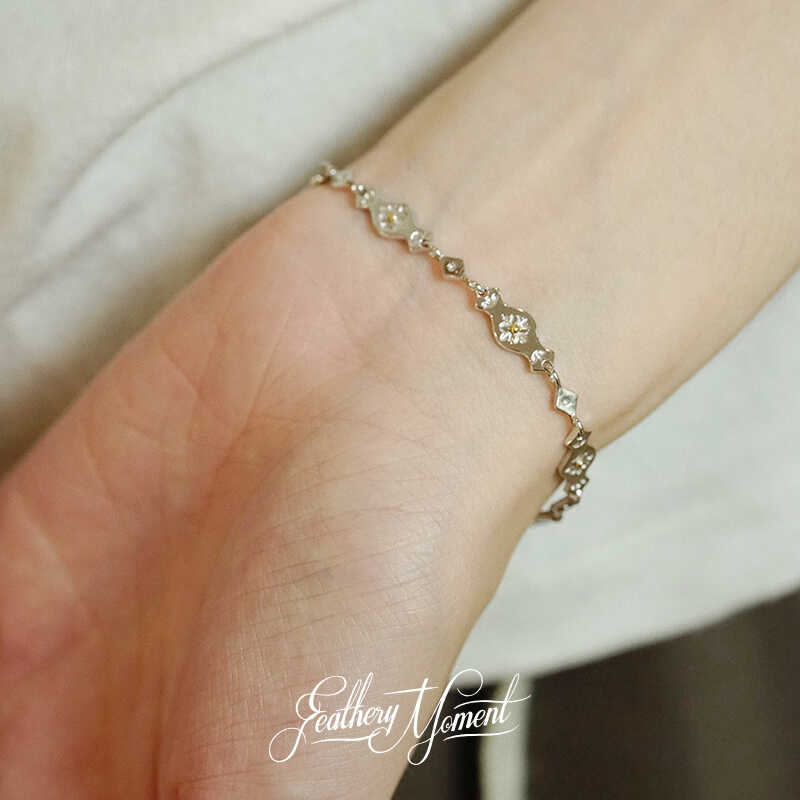 手链925银复古优雅简约