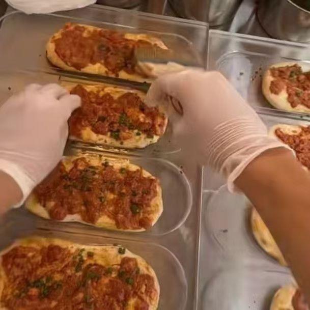 朝楠烧饼烤饼模具长椭圆形透明卷卷饼梅干菜肉饼商用模具