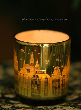 《圣诞香薰杯》氛围感香氛蜡烛女生限定小礼物布置装饰小礼品摆件