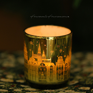 饰小礼品摆件 氛围感香氛蜡烛女生限定小礼物布置装 圣诞香薰杯