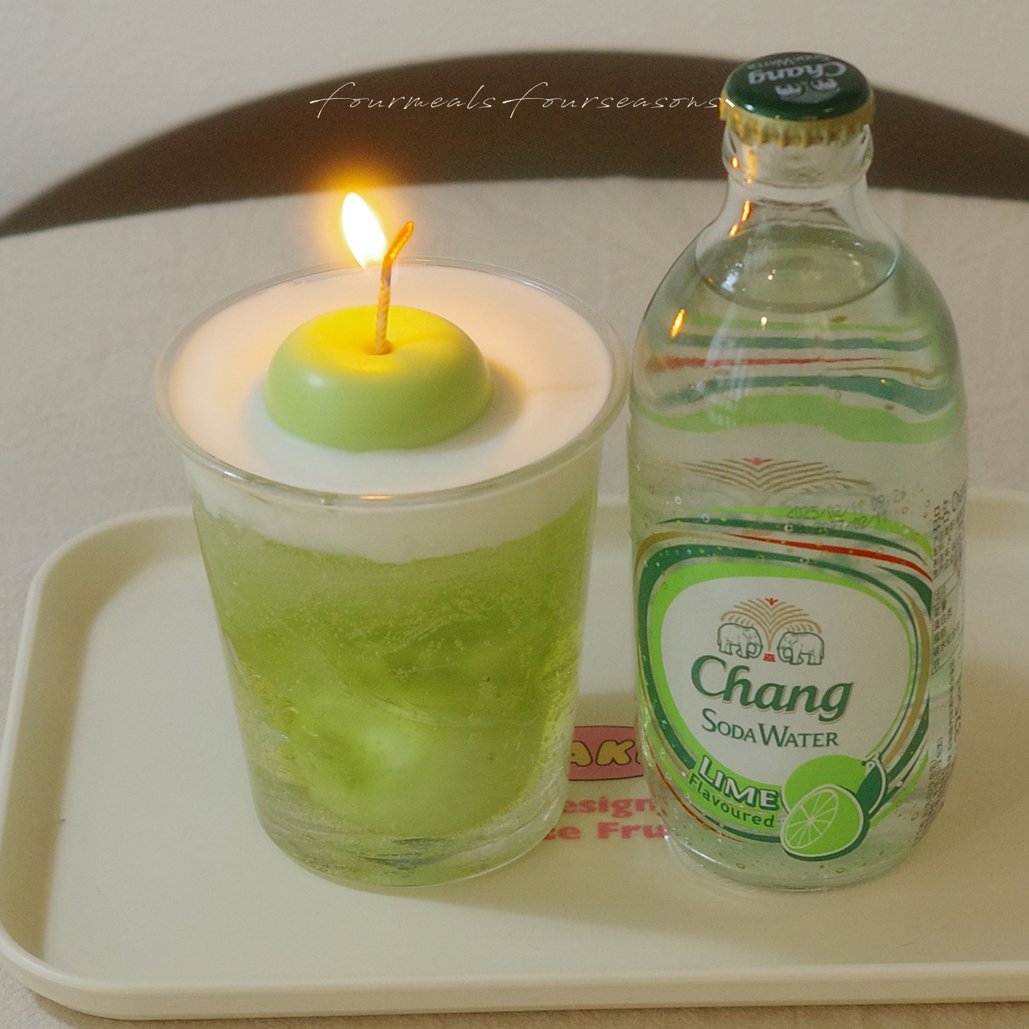 《青苹果奶盖》香薰蜡烛礼盒生日创意礼物女生闺蜜仪式感小礼品