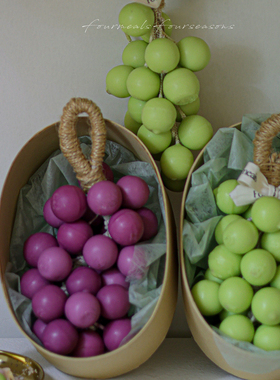 《葡萄园》红苹果香薰蜡烛礼盒生日创意礼物手工葡萄新婚送闺蜜