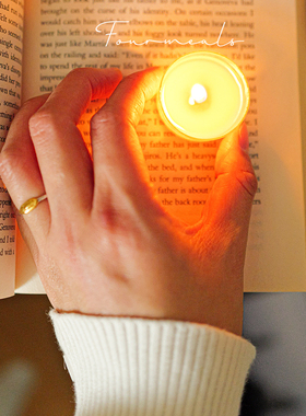 《糖炒栗子》450g香薰蜡烛礼盒30只茶蜡生日礼物女生卧室香氛小众