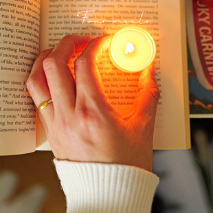 450g香薰蜡烛礼盒30只茶蜡生日礼物女生卧室香氛小众 糖炒栗子