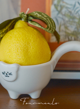 《猫柠morning》青柠罗勒蜜橘烛台香薰蜡烛小礼物送女生七夕生日