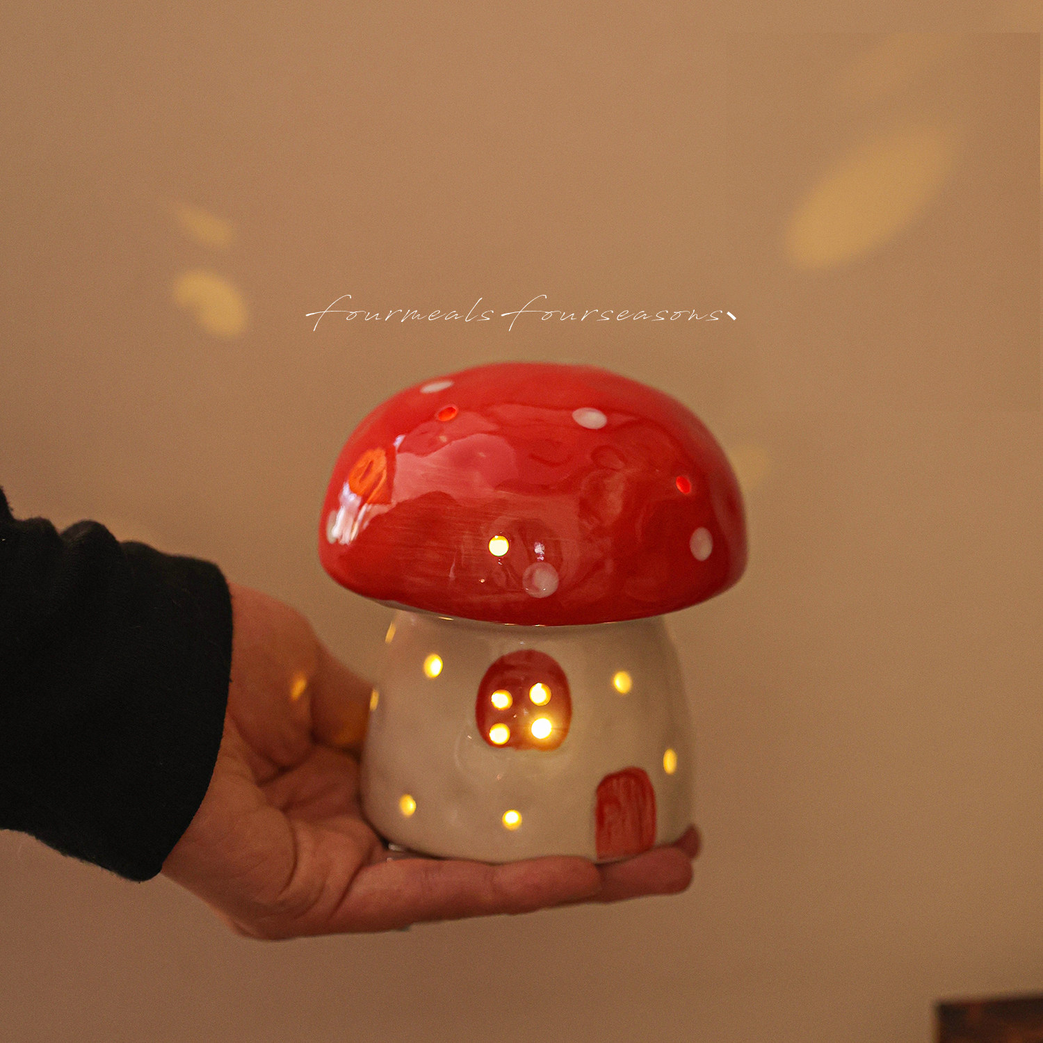 《蘑菇灯》可爱高颜值小夜灯生日礼物卧室床头桌面装饰创意摆件,家居饰品,创意礼品,淘宝优惠券,粉丝福利购,淘宝优惠卷