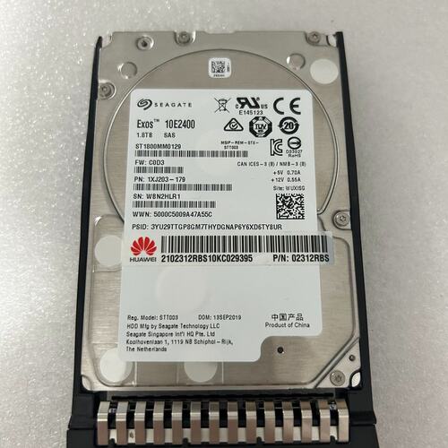 议价:1.8T，02312Rbs，1.8Tb 10k sas，