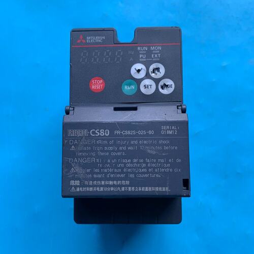 议价:变频器FR-CS82S-025-60，成色好，功能完好