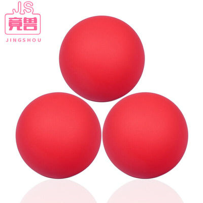 杂耍球杂技道具小丑道具手抛球杂技球手技球抛球表演杂技红色磨砂