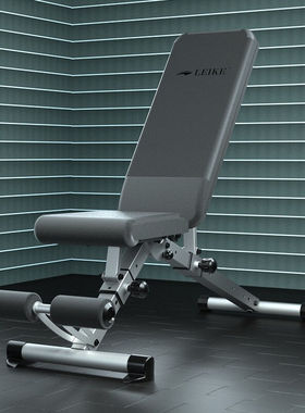 雷克（LEIKE）多功能哑铃凳健身椅飞鸟健腹仰卧板仰卧起坐健身器