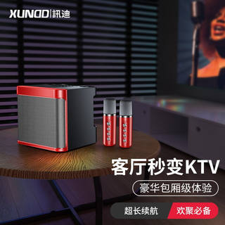 讯迪（Xundd）家庭ktv音响套装蓝牙无线双麦卡拉okoother/其他 无