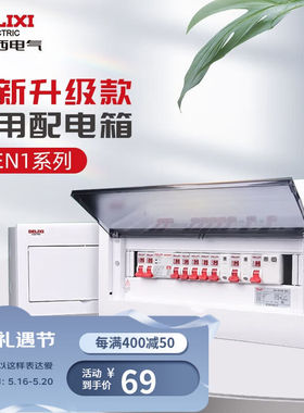 德力西电气（DELIXIELECTRIC）配电箱家用强电箱暗装空箱CDEN1空
