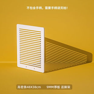 钦晓室内条纹窗户拍摄光影摄影拍照美食饰品美妆摆拍道具模拟窗格