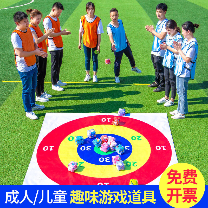 沙包投掷盘儿童丢沙包公司团体聚会团建活动户外团队拓展游戏道具