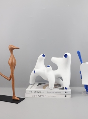 现代卡通树脂儿童房摆件