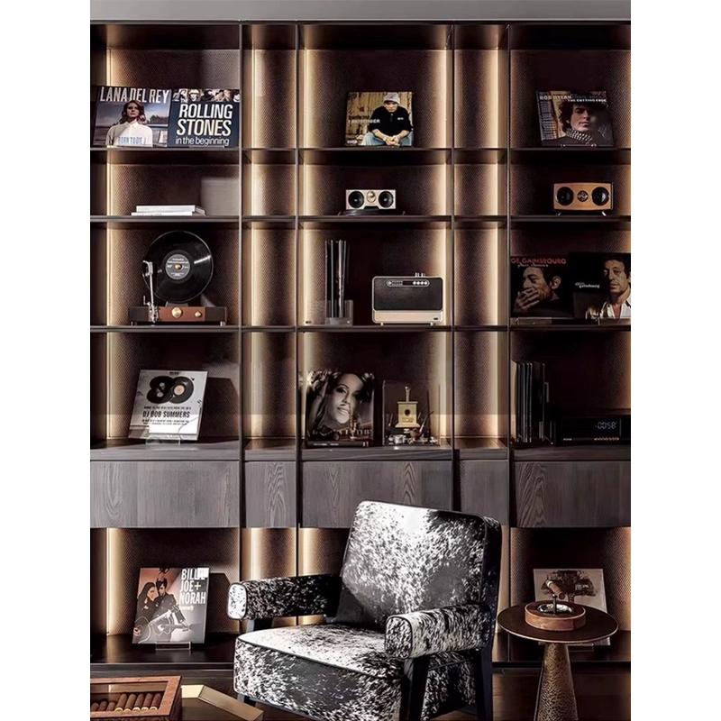 样板房售楼处酒店办公室书柜