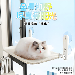吸盘挂床阳台玻璃宠物猫床用品猫吊床猫咪猫窝窗户窗台床边晒太阳