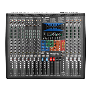 格伦士顿 G500X专业大型舞台32路双混响otg接口调音台录音直播用