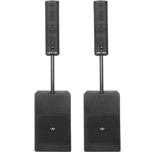 Glen ralston/格伦士顿T3专业12寸三分频音柱式线阵音箱演出娱乐