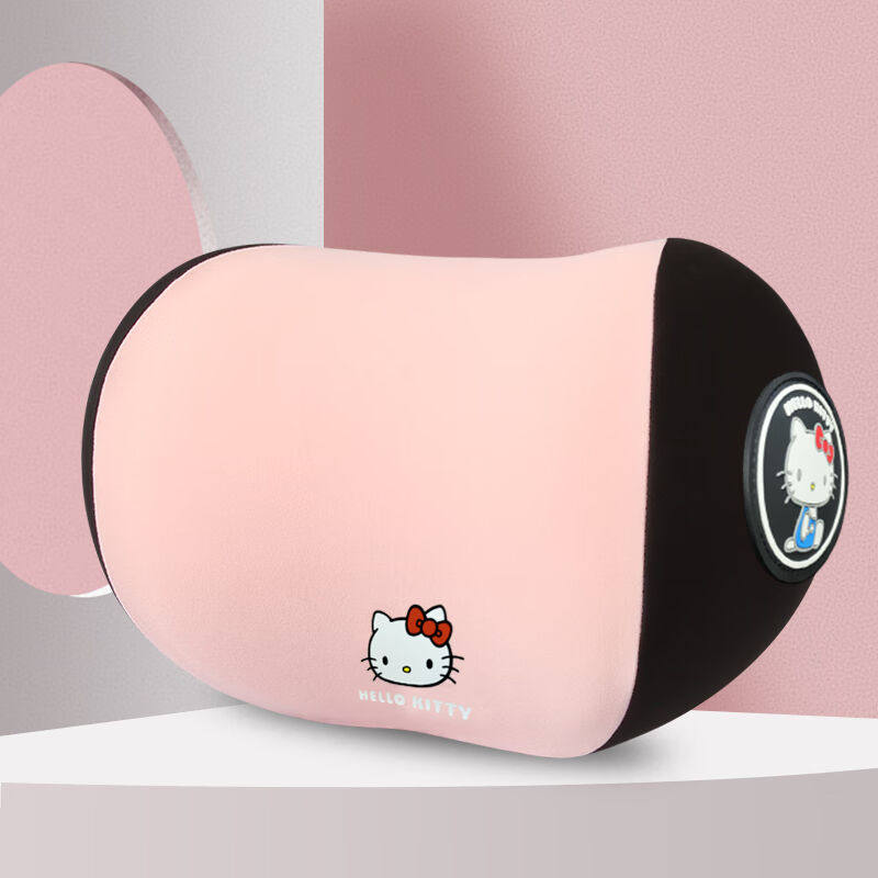 HelloKitty汽车头枕护颈枕车载座椅记忆棉车用可爱创意靠枕卡通高
