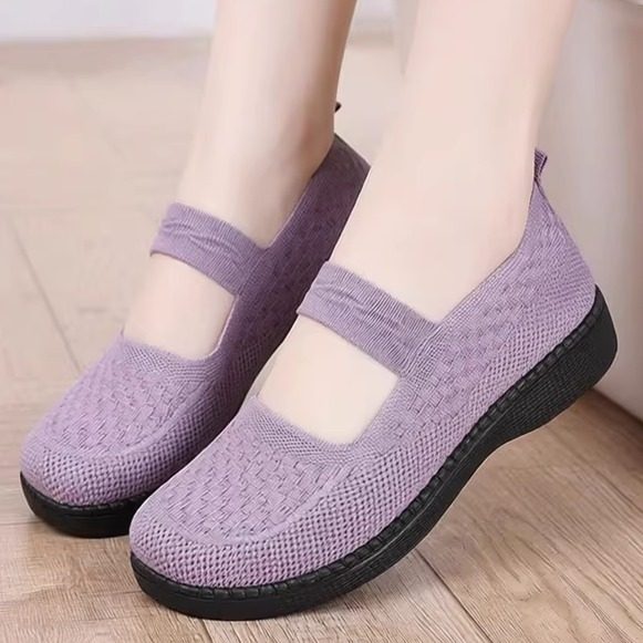 老北京布鞋女休闲透气网面平底浅口单鞋中老年妈妈鞋舒适防滑软底,女鞋,网面鞋,淘宝优惠券,粉丝福利购,淘宝优惠卷