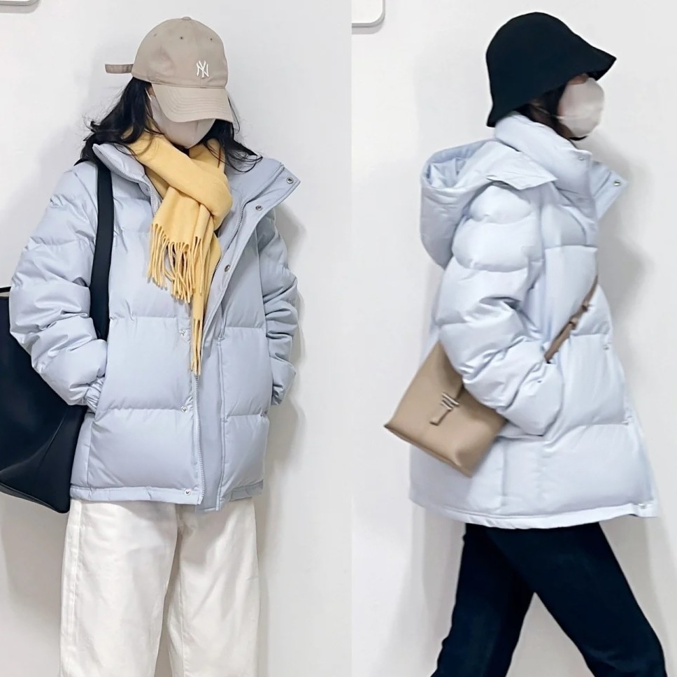 中戏短款羽绒服女2025年新款白鸭绒加厚小个子连帽情侣款冬季外套,女装/女士精品,羽绒服,淘宝优惠券,粉丝福利购,淘宝优惠卷