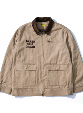DAKYAM(达人)2024A/W Vintage Detroit Jacket轻薄夹棉底特律夹克
