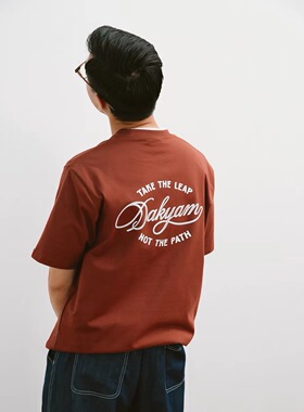 DAKYAM(达人) 2026S/S Off the Path 不循常路而行短袖TEE恤男女