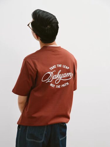 DAKYAM(达人) 2026S/S Off the Path 不循常路而行短袖TEE恤男女