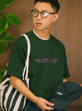 DAKYAM(达人) 2025S/S MasterChild TEE 大师的童心画笔短袖TEE恤