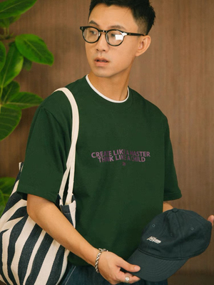 DAKYAM(达人) 2025S/S MasterChild TEE 大师的童心画笔短袖TEE恤