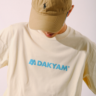 DAKYAM(达人) 2024 SS  Brand Basic Logo 发泡浆品牌基础款TEE恤