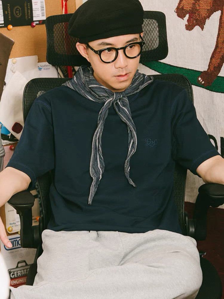 DAKYAM(达人)2025S/S Quick Dry Breathable 速干零感装饰明线T恤